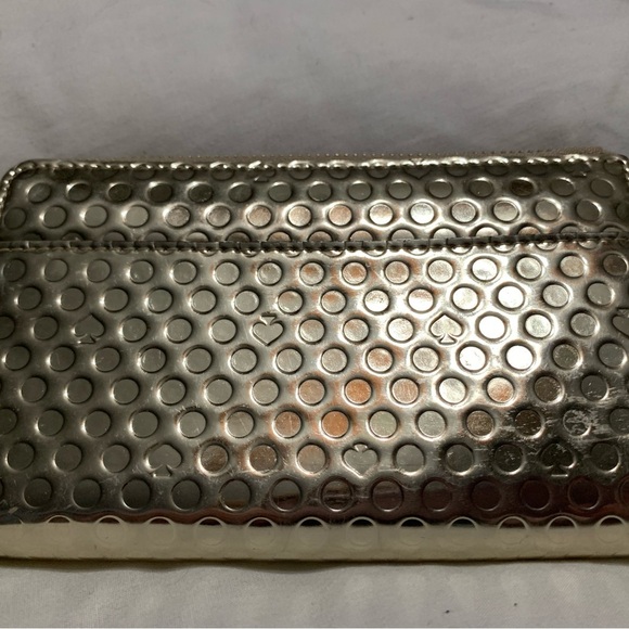 Kate Spade Gold Wristlet Good Condition - Picture 5 of 5